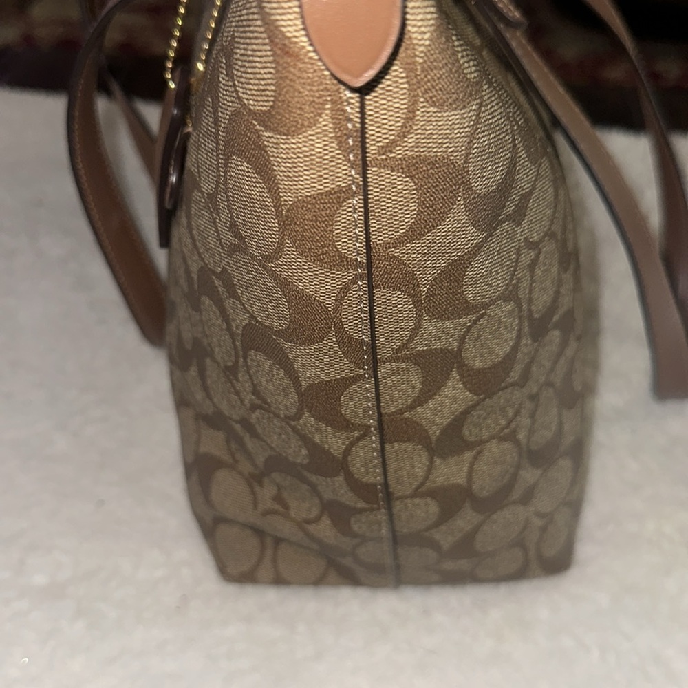 Coach F79609 Signature Tote Bag for Women X& 2 matching wallets - Picture 8 of 16